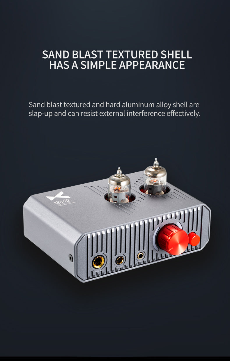 Apos Audio xDuoo Headphone Amp (Tube) xDuoo MH-02 USB DAC & Tube Headphone Amplifier