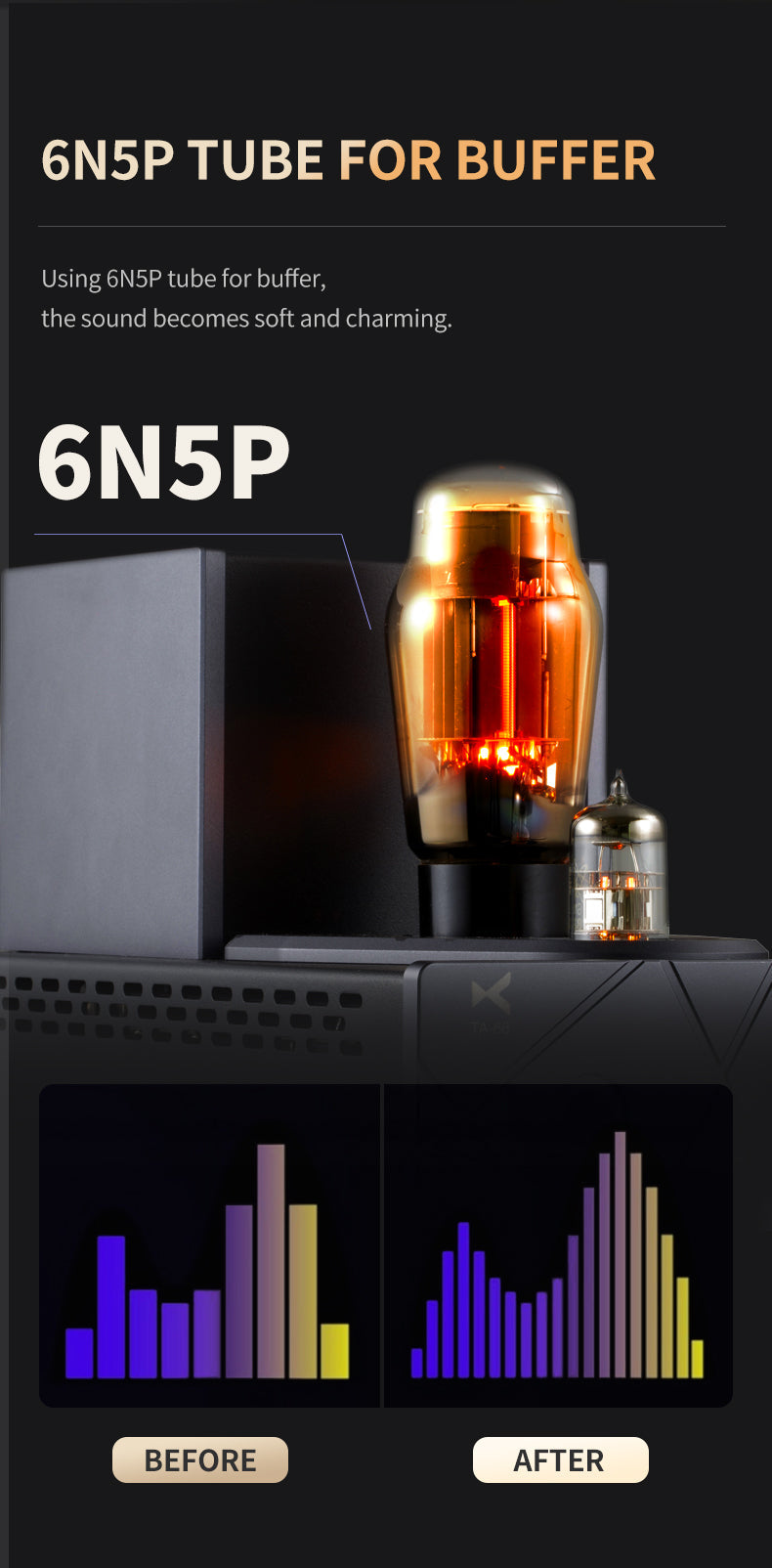 Apos Audio xDuoo Headphone Amp (Tube) xDuoo TA-66 Tube Amplifier