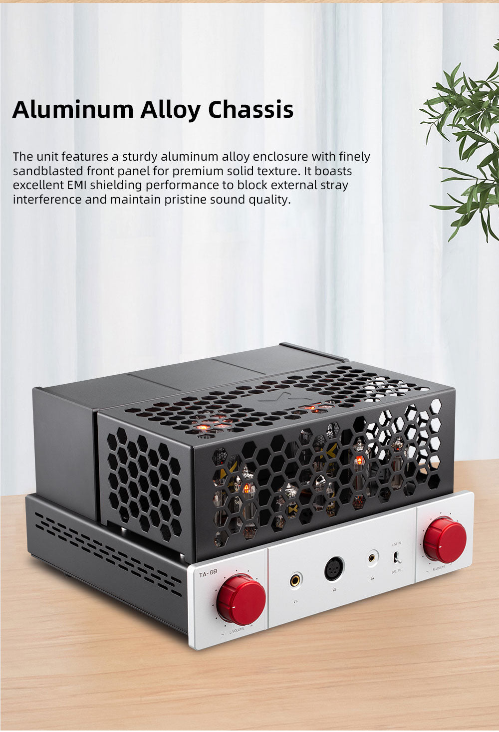 Apos Audio xDuoo Headphone Amp (Tube) xDuoo TA-68 Balanced Tube Headphone Amplifier