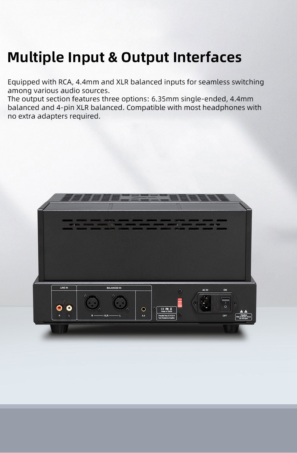 Apos Audio xDuoo Headphone Amp (Tube) xDuoo TA-68 Balanced Tube Headphone Amplifier