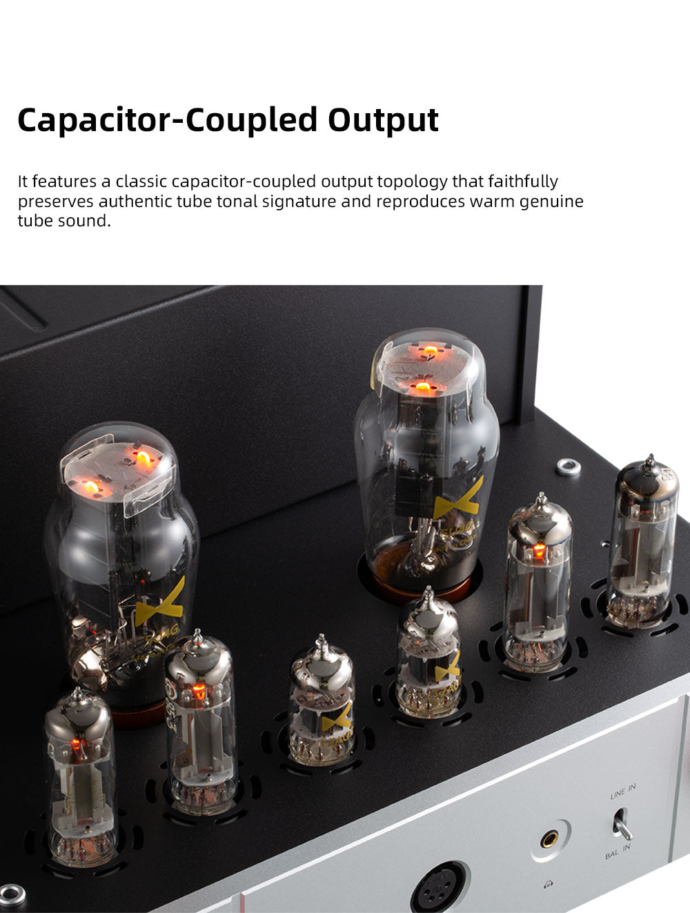 Apos Audio xDuoo Headphone Amp (Tube) xDuoo TA-68 Balanced Tube Headphone Amplifier