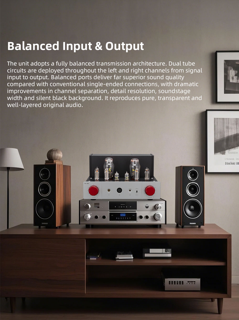 Apos Audio xDuoo Headphone Amp (Tube) xDuoo TA-68 Balanced Tube Headphone Amplifier