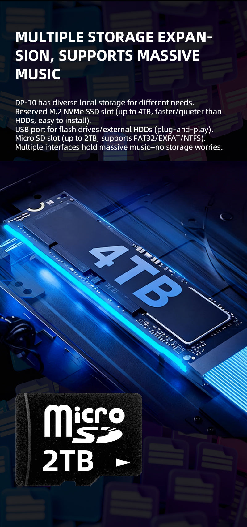 Apos Audio xDuoo Headphone DAC/Amp xDuoo DP-10 Digital Music Transport