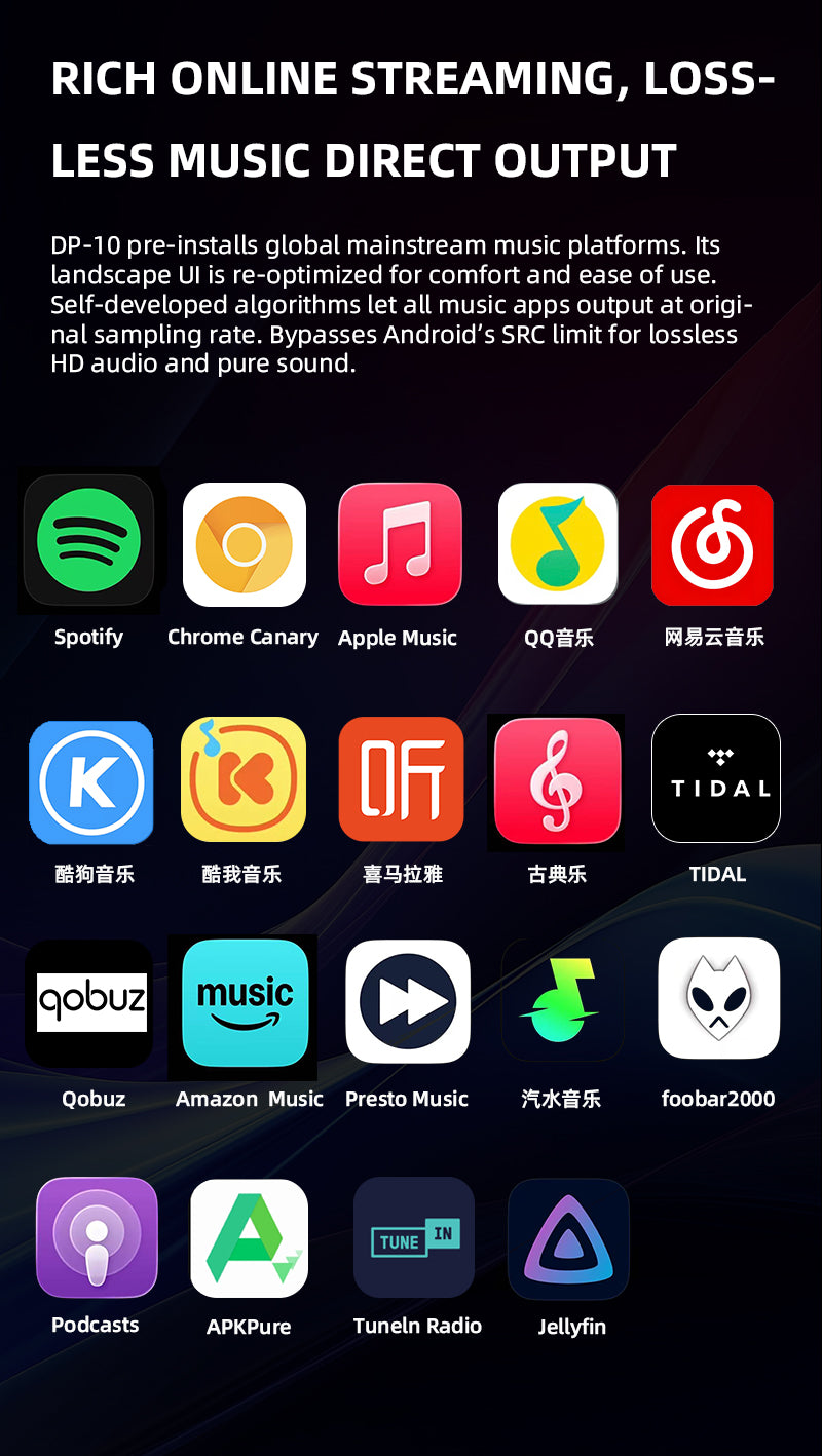 Apos Audio xDuoo Headphone DAC/Amp xDuoo DP-10 Digital Music Transport