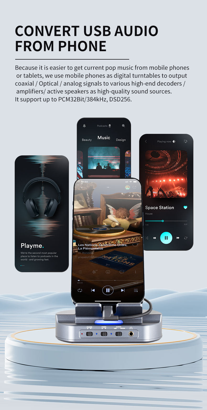 xDuoo DT-01 HIFI Phone DAC/Amp Dock – Apos