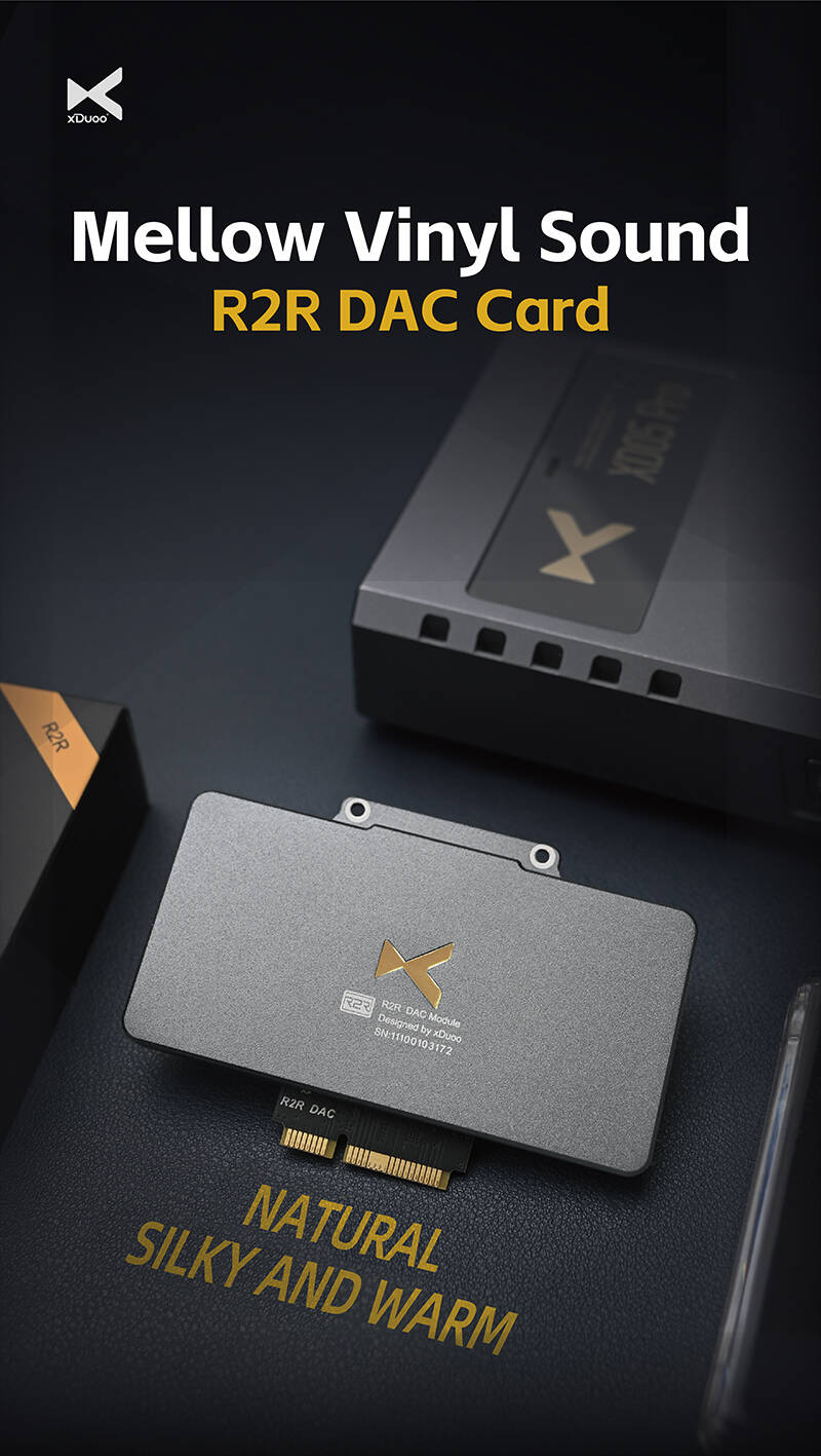 Apos Audio xDuoo Headphone DAC/Amp xDuoo R2R DAC Card Module for XDUOO TA-32 & XD05PRO HARD NUCLEUS MODULAR DAC/AMP