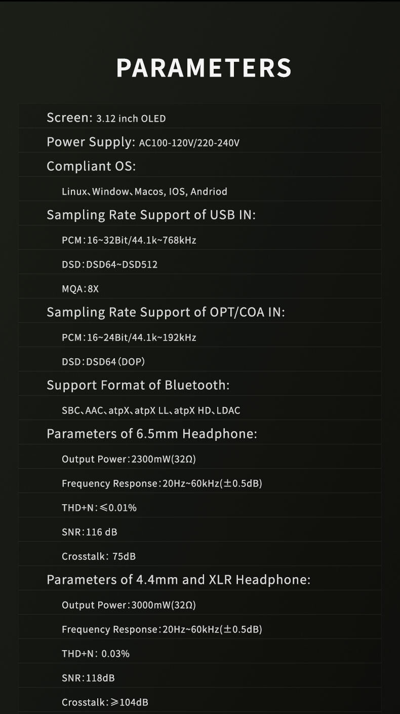 Apos Audio xDuoo Headphone DAC/Amp xDuoo TA-32 High-performance DAC & Balanced Tube Class-A Headphone Amplifier