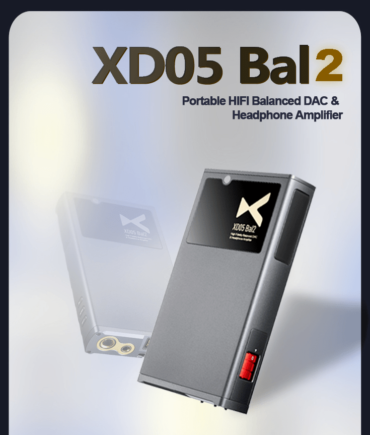 Apos Audio xDuoo Headphone DAC/Amp xDuoo XD05 BAL2 Portable HiFi Balanced DAC and Headphone Amplifier