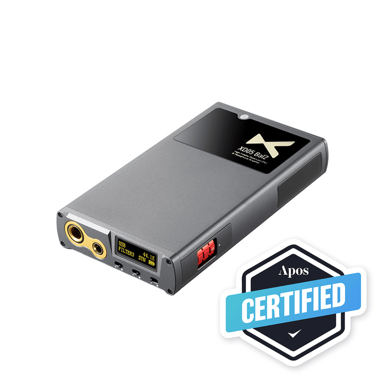 xDuoo XD05 BAL2 Portable HiFi Balanced DAC and Headphone Amplifier