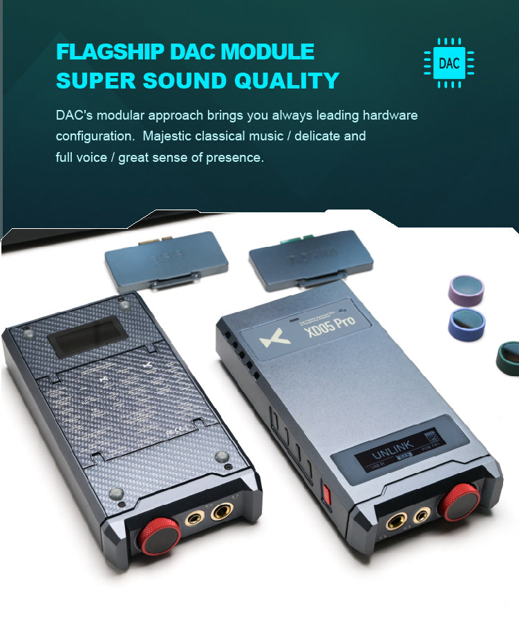 Apos Audio xDuoo Headphone DAC/Amp xDuoo XD05Pro Hard Nucelus Modular DAC/Amp