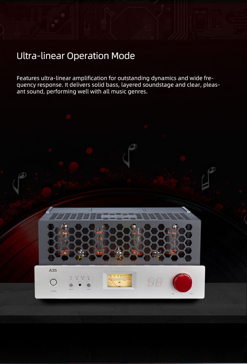 Apos Audio xDuoo Speaker Amp xDuoo A35 Integrated Vacuum Tube Amplifier
