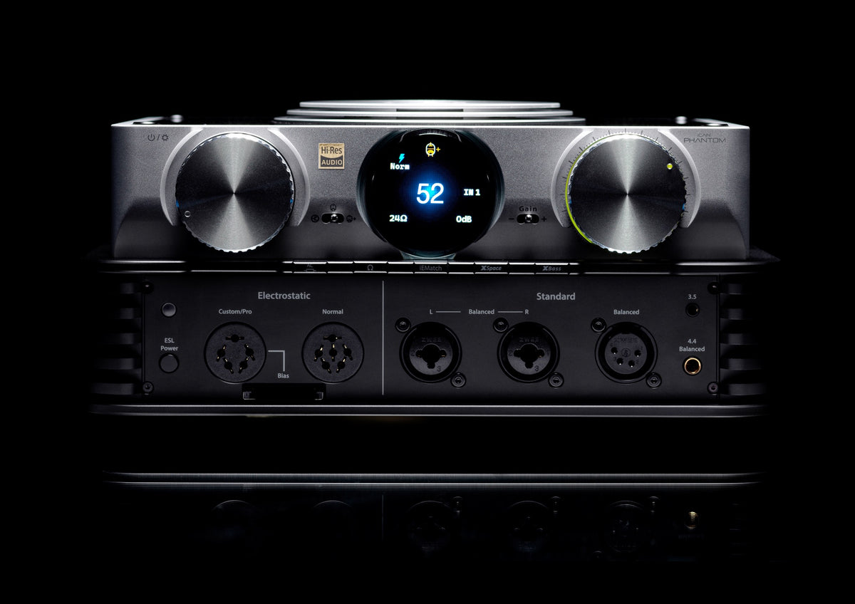 iFi iCAN Phantom Headphone Amplifier and Preamplifier