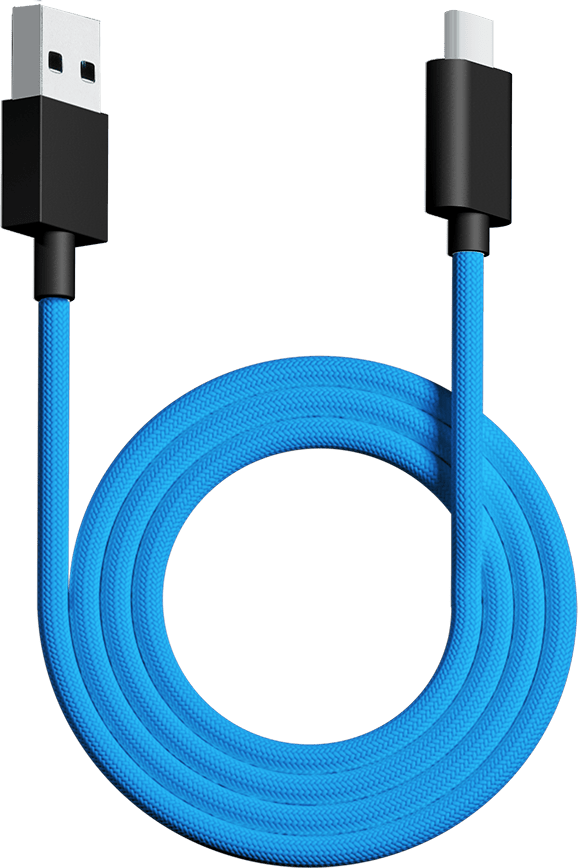 USB C Paracord Cable Charging Flexible Wired Cord usb a to c