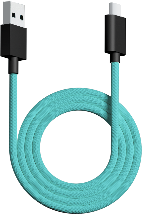 USB C Paracord Cable Charging Flexible Wired Cord usb a to c
