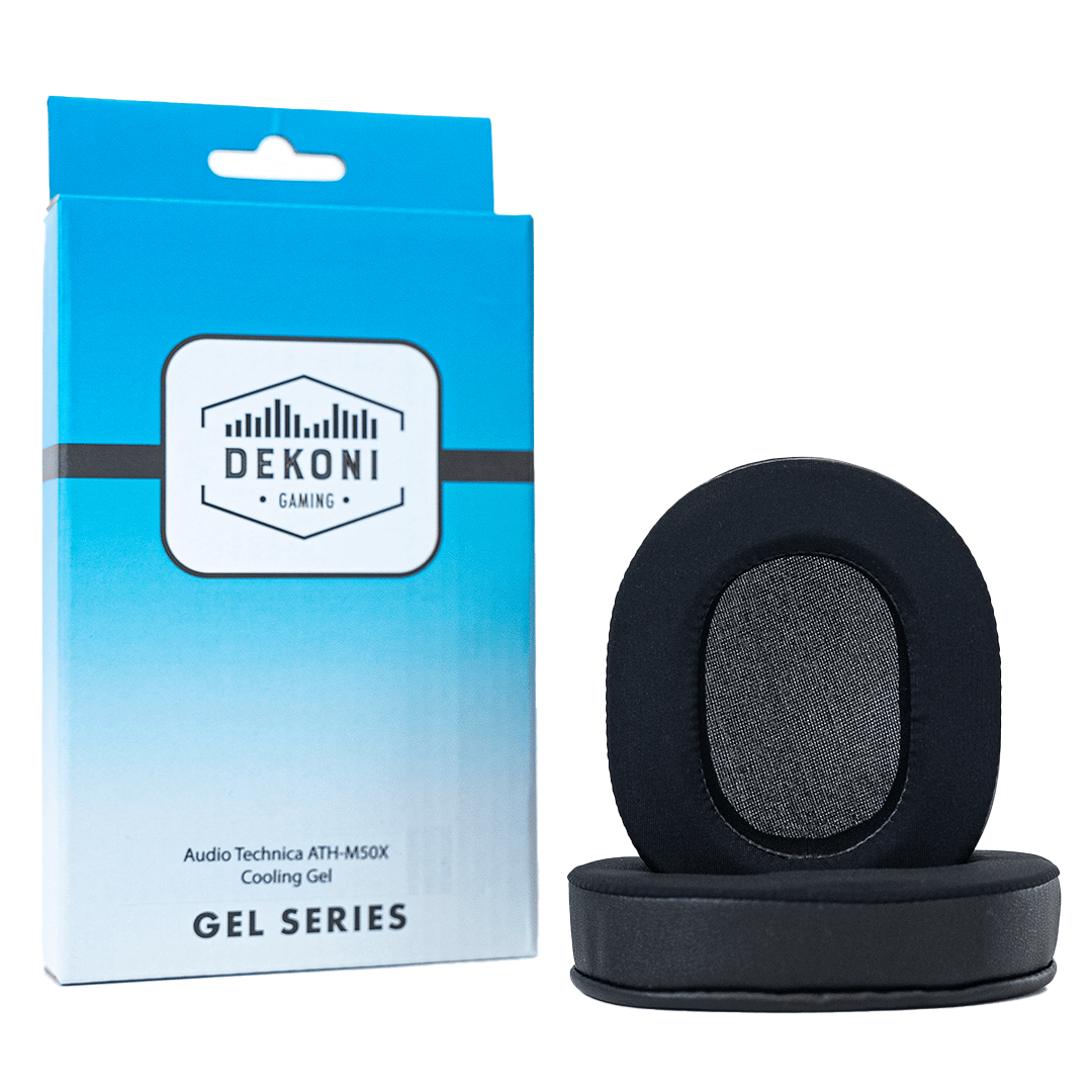 Standard Size Oval Replacement Earpads for Studio Monitor Headphones and Communication Headsets - Audio Technica, Sony, and More