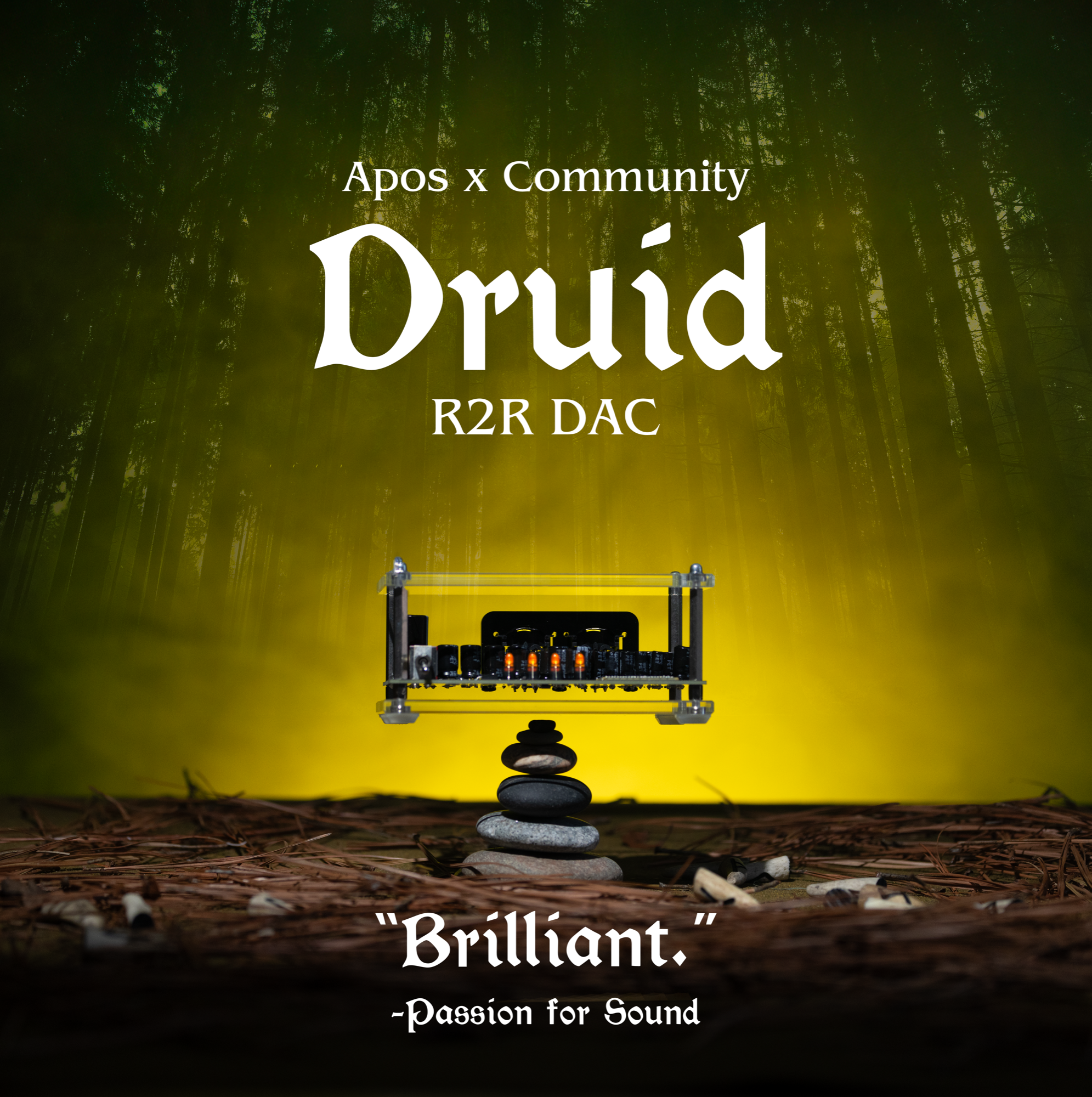 Apos x Community Druid R2R DAC