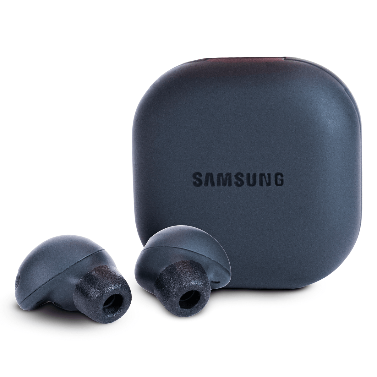 Memory Foam Isolation Earphone Tips Black - Samsung Galaxy Buds2 Pro