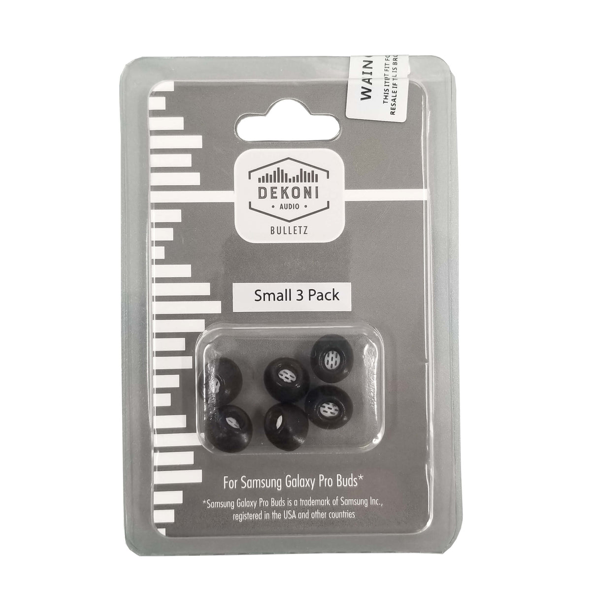 Memory Foam IEM Tips Black - Samsung Galaxy Buds Pro