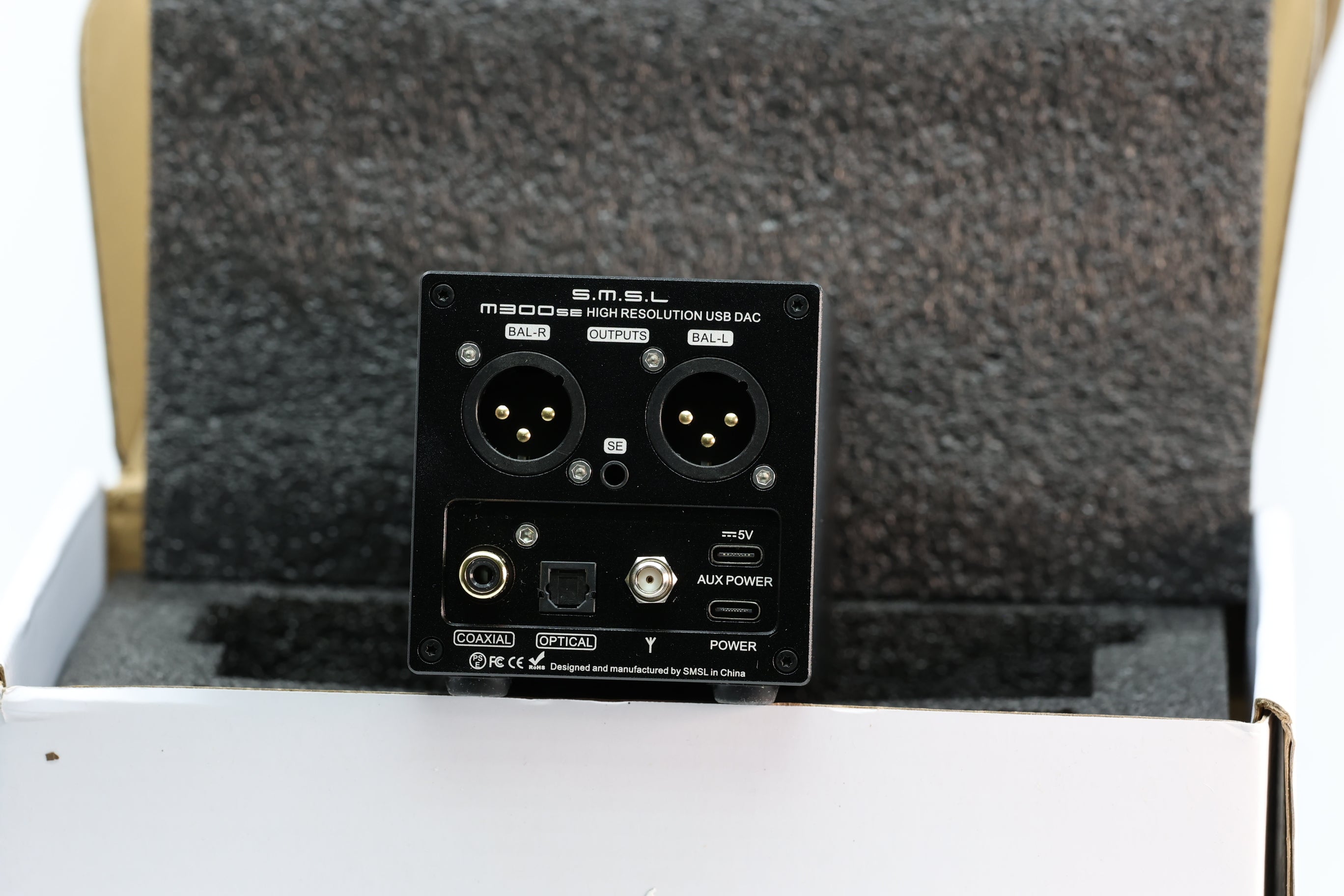 SMSL Upgraded M300SE HiFi DAC Headphone Amplifier Open Box