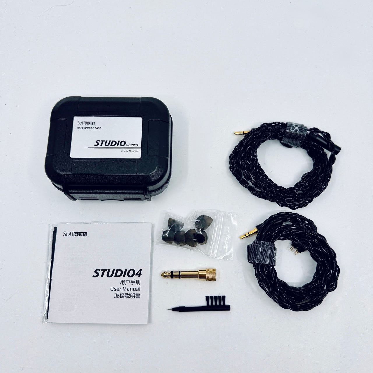 Softears Studio4 4BA Professional In-Ear Monitor HiFi Earphones