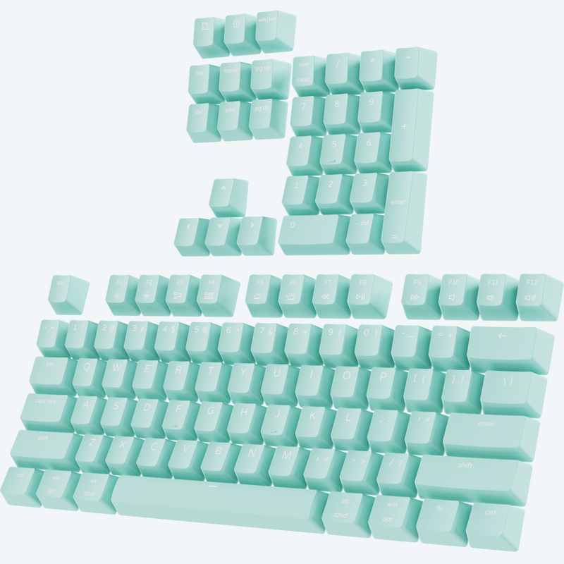 Pwnage Ultra Custom Keycap Set Doubleshot PBT Shinethrough (Open Box — 2 Pack)