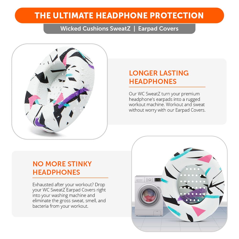 Apos Audio Wicked Cushions Sweat Covers Beats Studio 2 & 3 Earpad Sweat Covers - WC SweatZ Studio