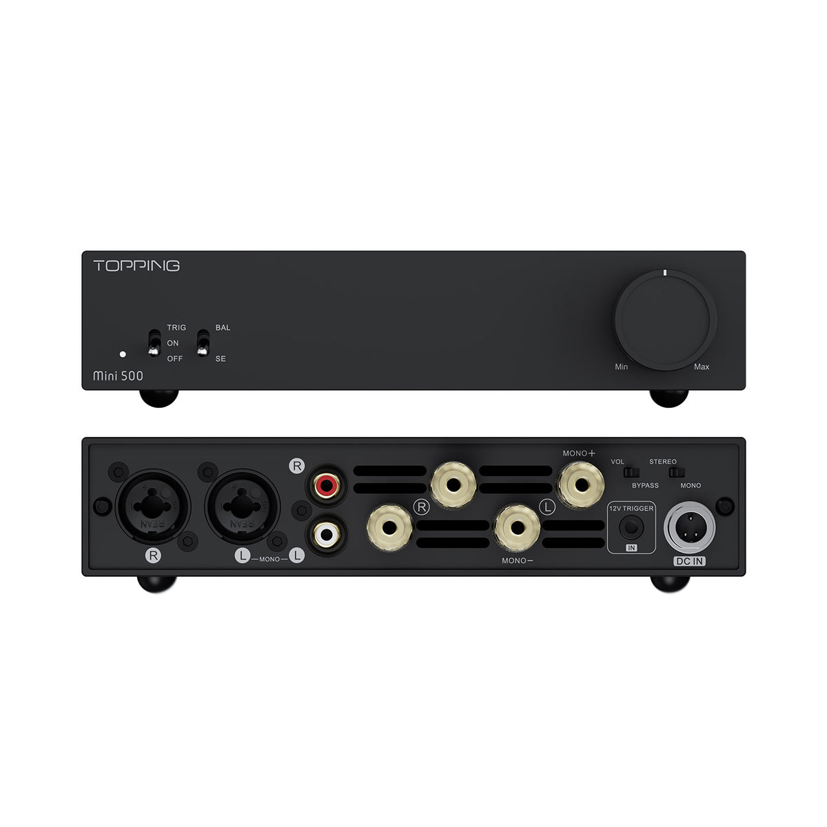 TOPPING Mini 500 Fully-Balanced Desktop Power Amplifier