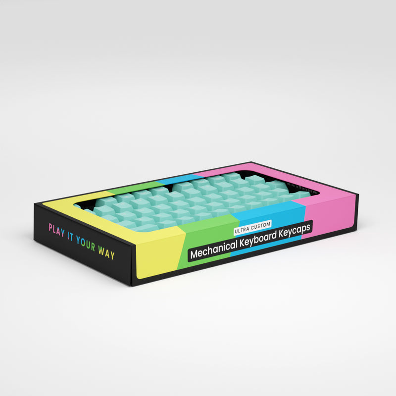 Pwnage Ultra Custom Keycap Set Doubleshot PBT Shinethrough (Open Box — 2 Pack)