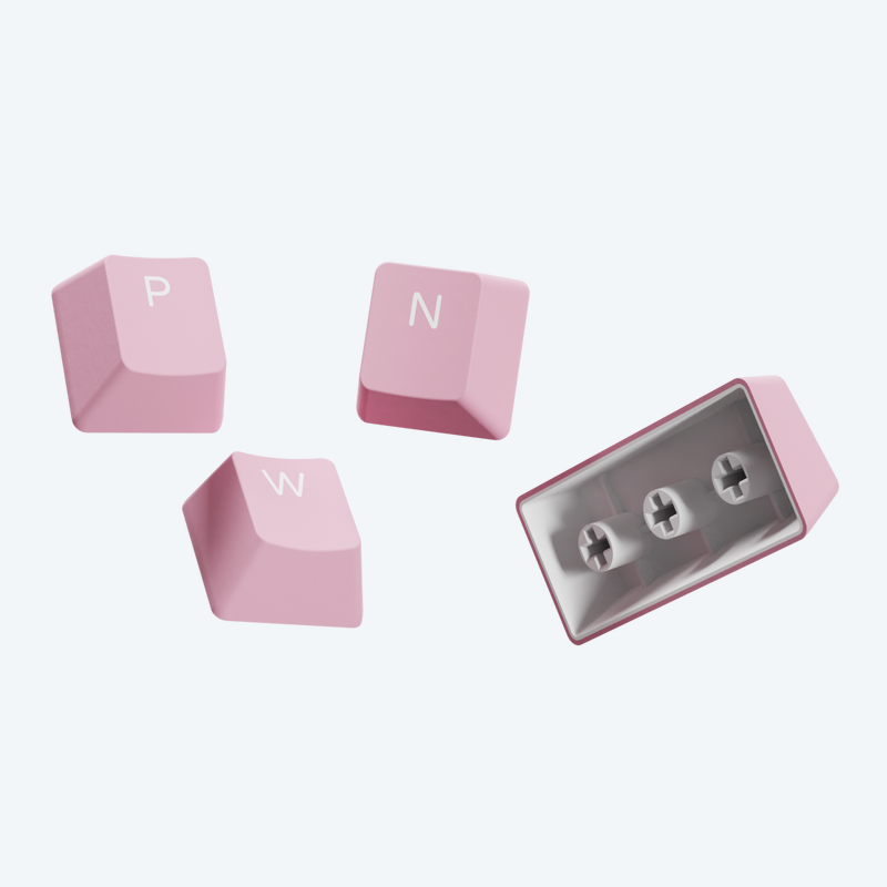Pwnage Ultra Custom Keycap Set Doubleshot PBT Shinethrough (Open Box — 2 Pack)