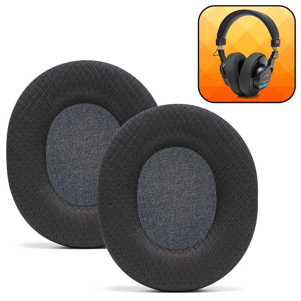 Apos Audio Wicked Cushions Ear Pads Replacement Earpads For Sony MDR 7506 Airweave Black
