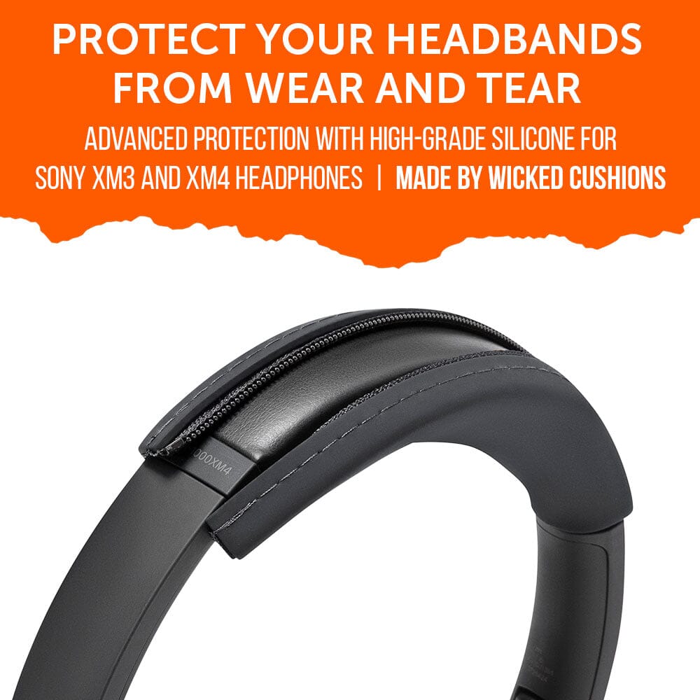 Apos Audio Wicked Cushions Headbands & Headband Covers Sony XM3 & XM4 Silicone Headband Cover - WC BandZ XM3 & XM4