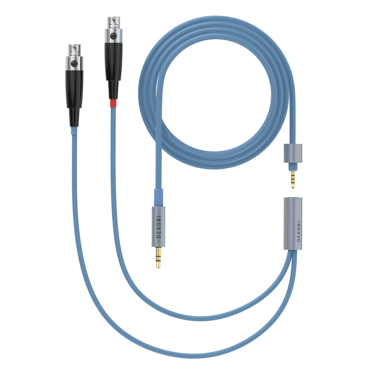 Dekoni Audio Ensemble 1/8" 64" Nylon Jacket Cable with 4-pin Mini XLR Headphone Connectors