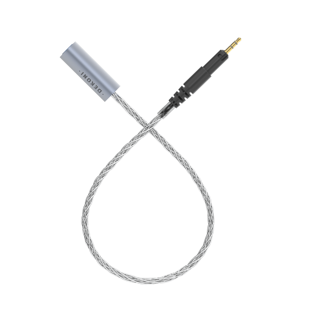 Post-Split Silver Braided Cable for ATH-M Series