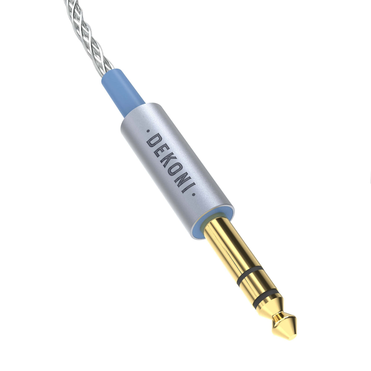 Dekoni Audio Ensemble 1/4" 52" Braided Cable with 4-pin Mini XLR Headphone Connectors