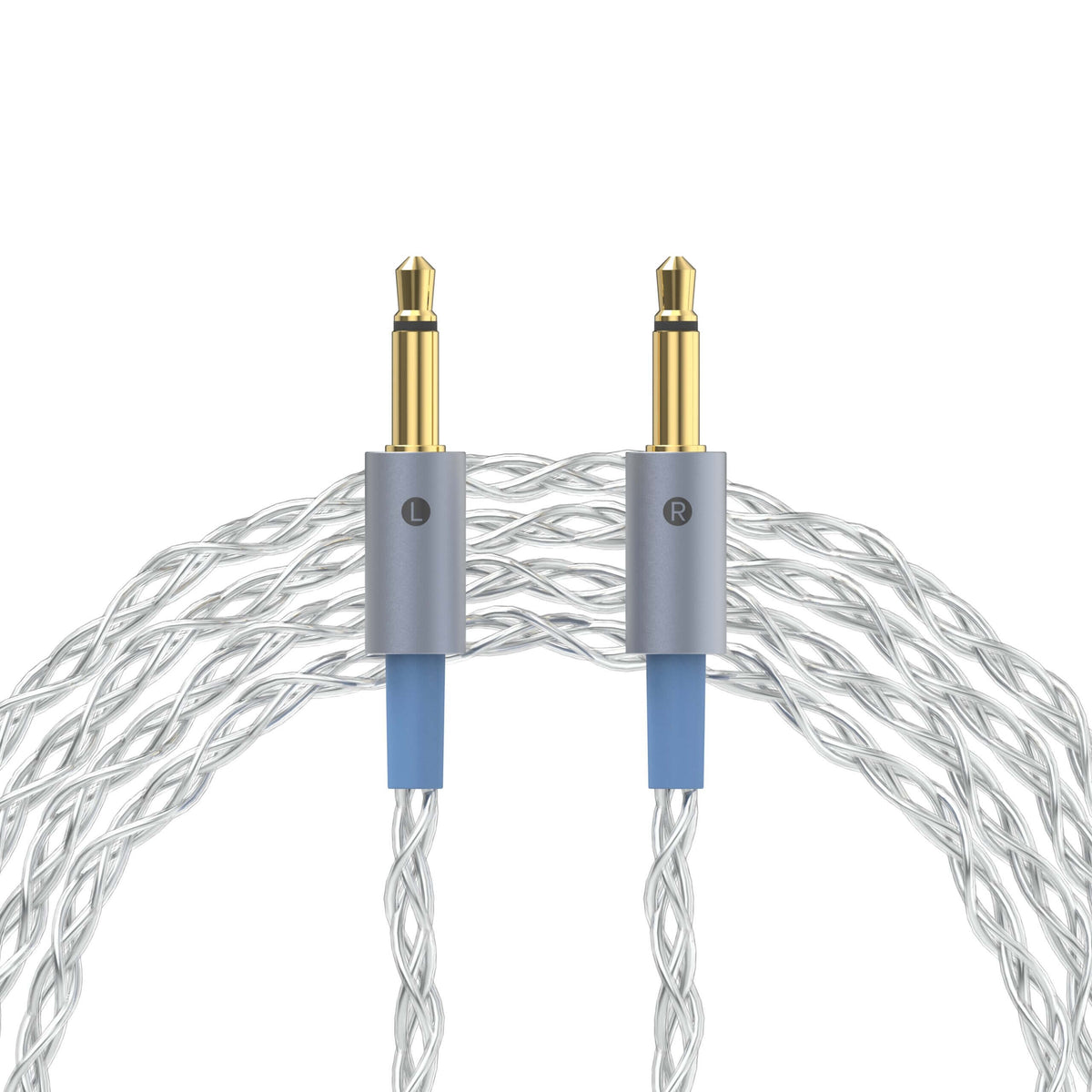 Dekoni Audio Ensemble 1/4" 64" Braided Cable with 3.5mm Headphone Connectors