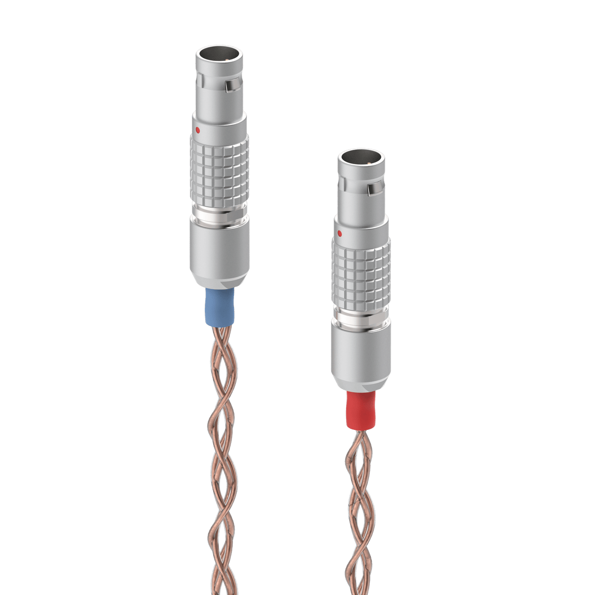 Dekoni Audio Ensemble 4-Pin XLR 52" PCUHD Cable with 2 Pin Utopia Lemo Headphone Connectors