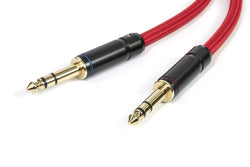 Apos Audio Apos Cable Apos Flow Balanced TRS Cable (Pair) TRS - TRS / Red / 20cm (8in)
