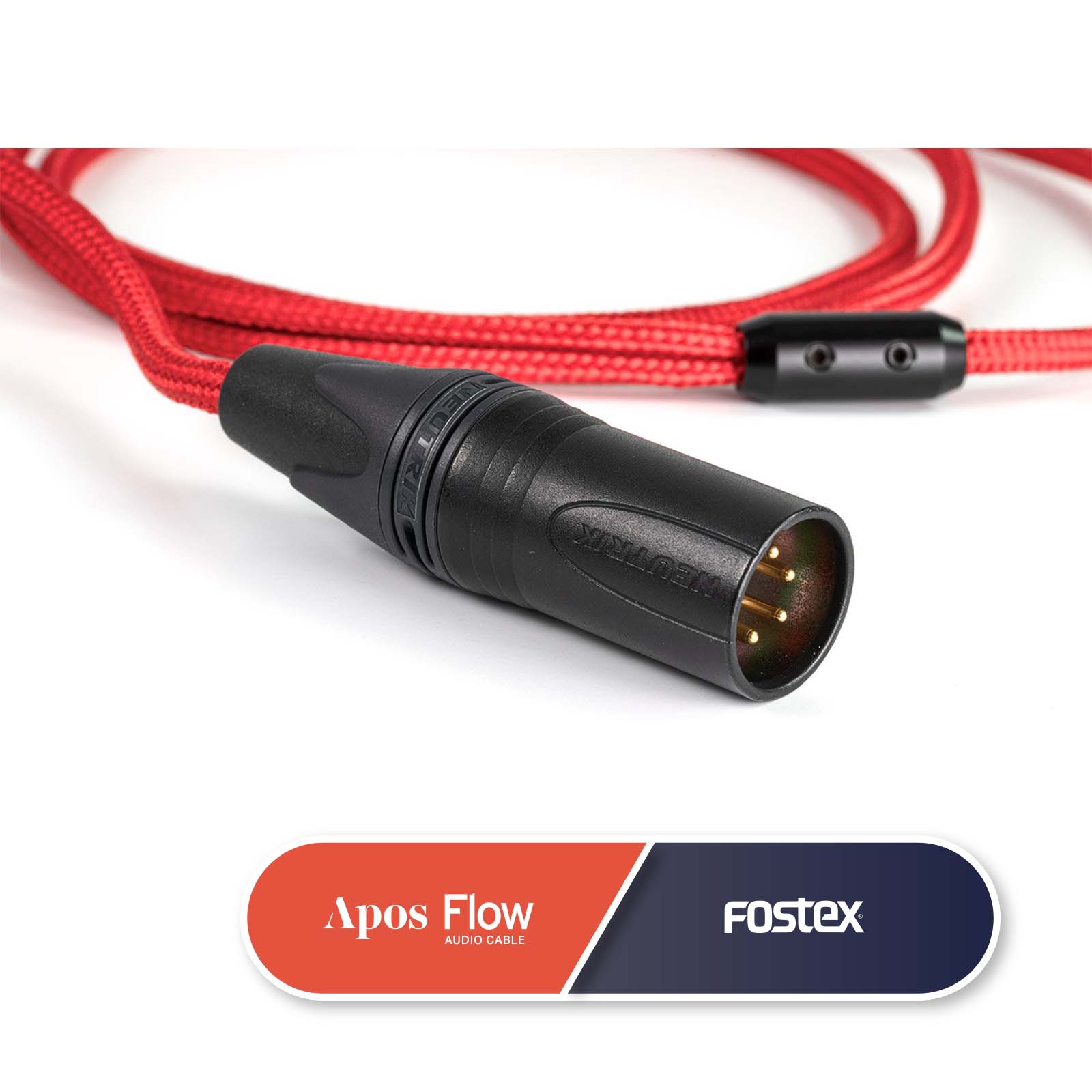Apos Flow Headphone Cable for [Fostex] TH610 / TH900mk2