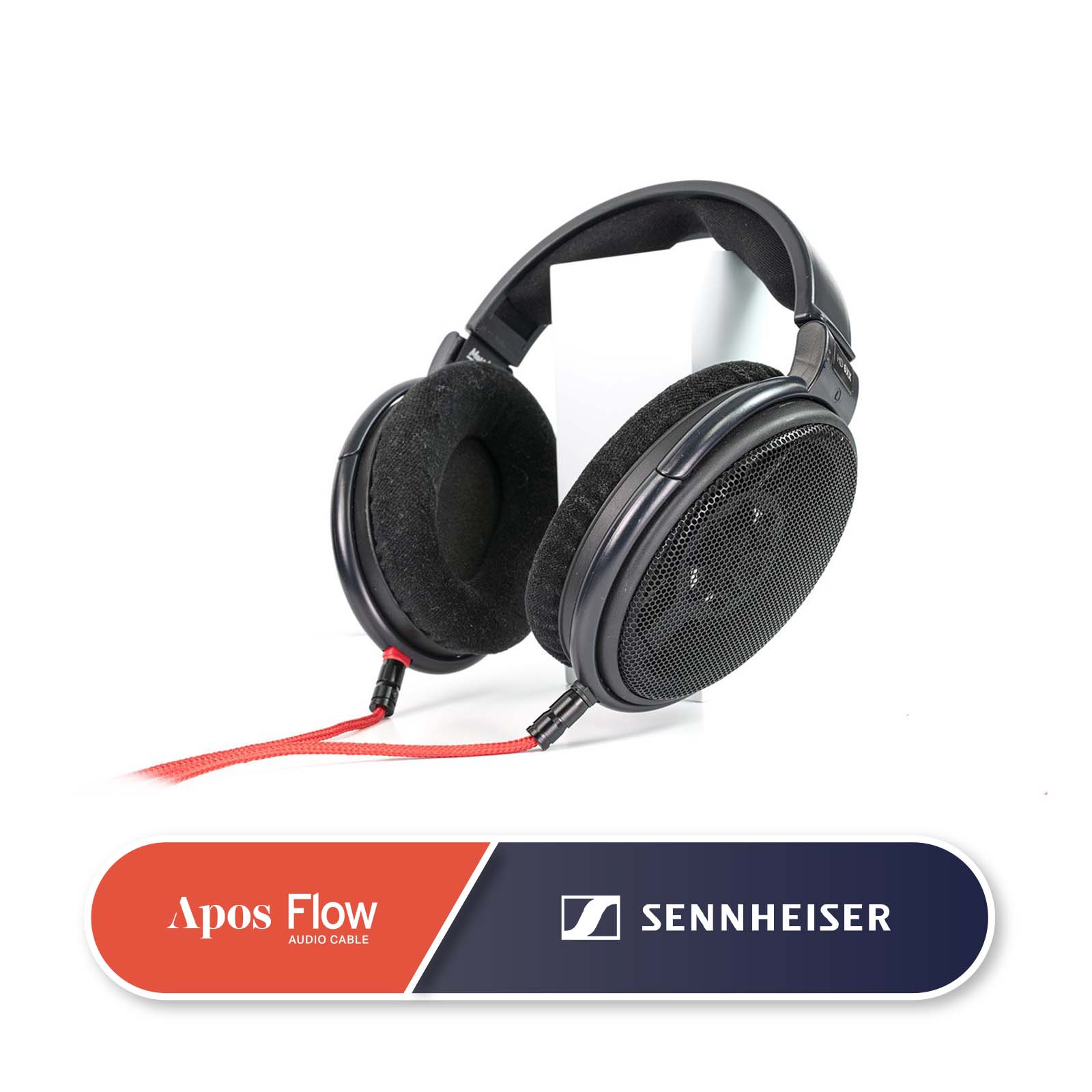 Apos Audio Apos Cable Apos Flow Headphone Cable for [Sennheiser] HD650 / HD600 / HD580 / HD660S / HD6XX / HD58X