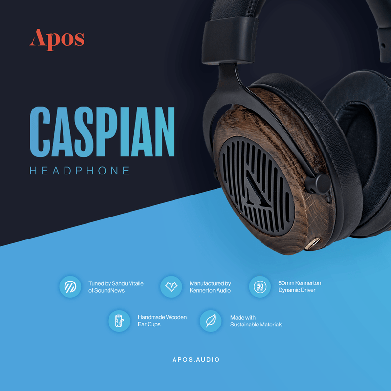 Apos Audio Apos Headphone Apos Caspian Open-Back Headphone