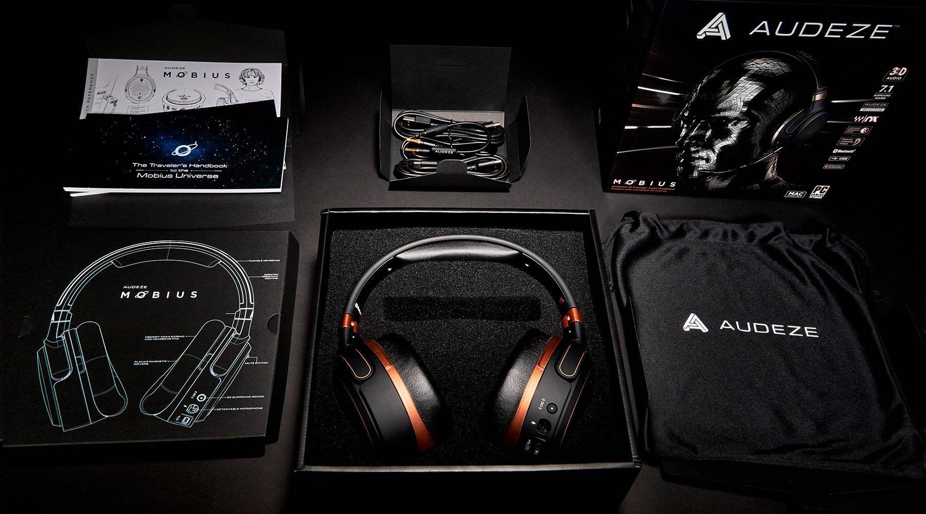 Apos Audio Audeze Headphone Audeze Mobius Gaming Headset Carbon