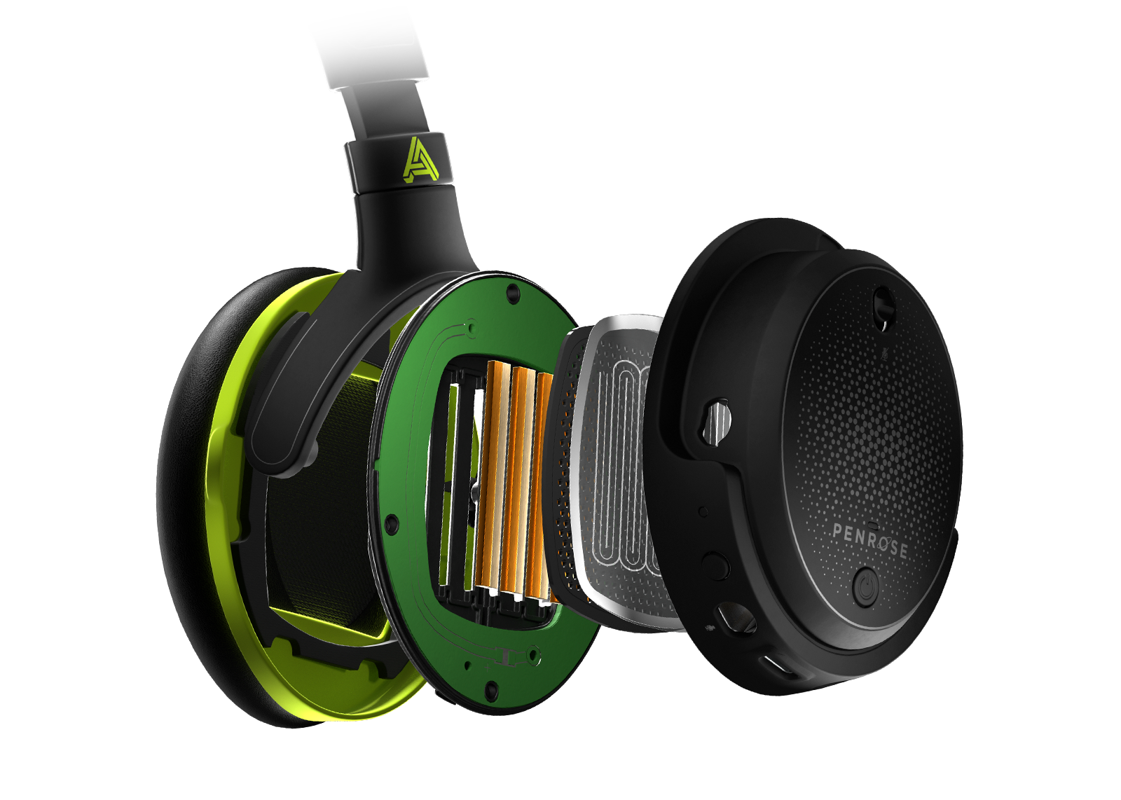 Apos Audio Audeze Headphone Audeze Penrose Low-Latency Wireless Planar Magnetic Gaming Headset