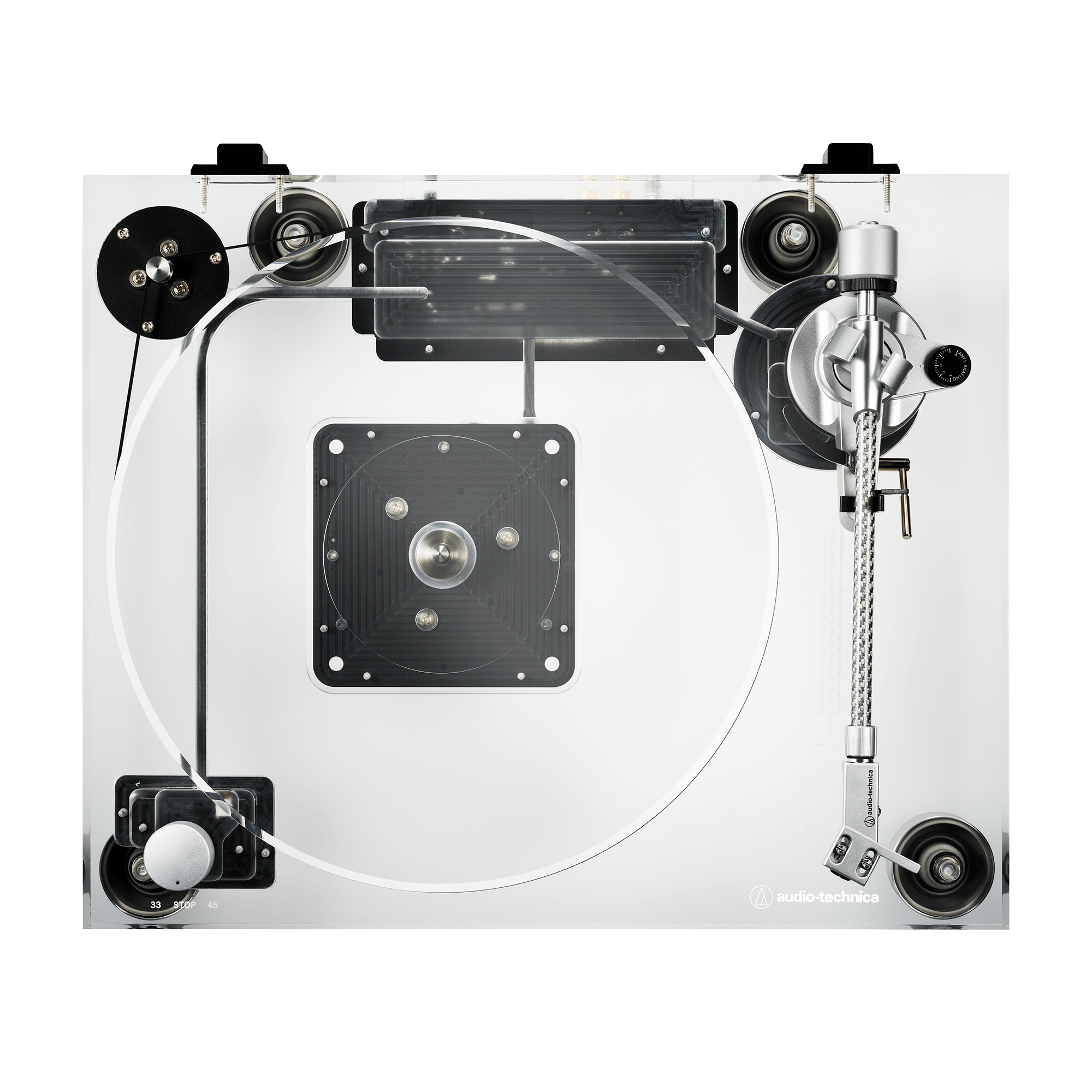 Apos Audio Audio-Technica Turntable Audio-Technica AT-LP2022 Fully Manual Belt-Drive Turntable