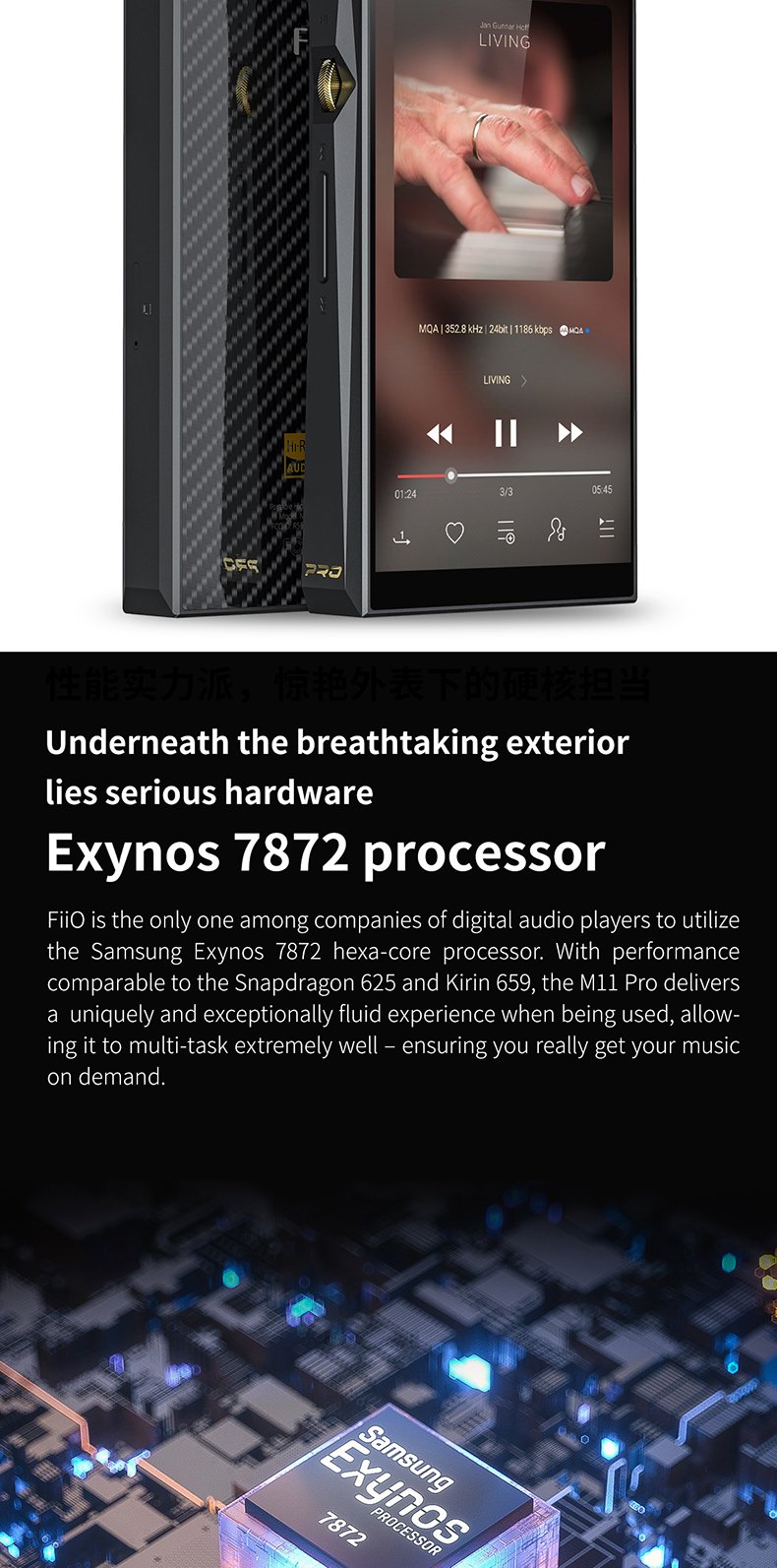 FiiO M11 Pro Lossless Portable Music Player – Apos Audio