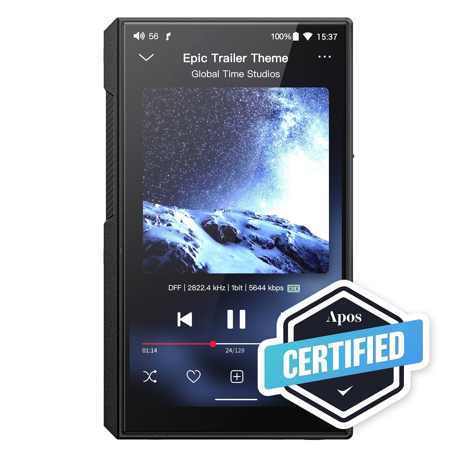 Apos Audio FiiO DAP (Digital Audio Player) FiiO M11s High-Res Portable DAP (Digital Audio Player) (Apos Certified)