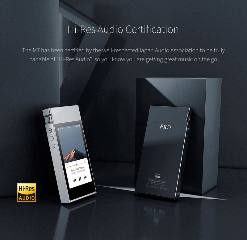 Apos Audio FiiO DAP (Digital Audio Player) FiiO M7 High-Resolution Lossless Music Player