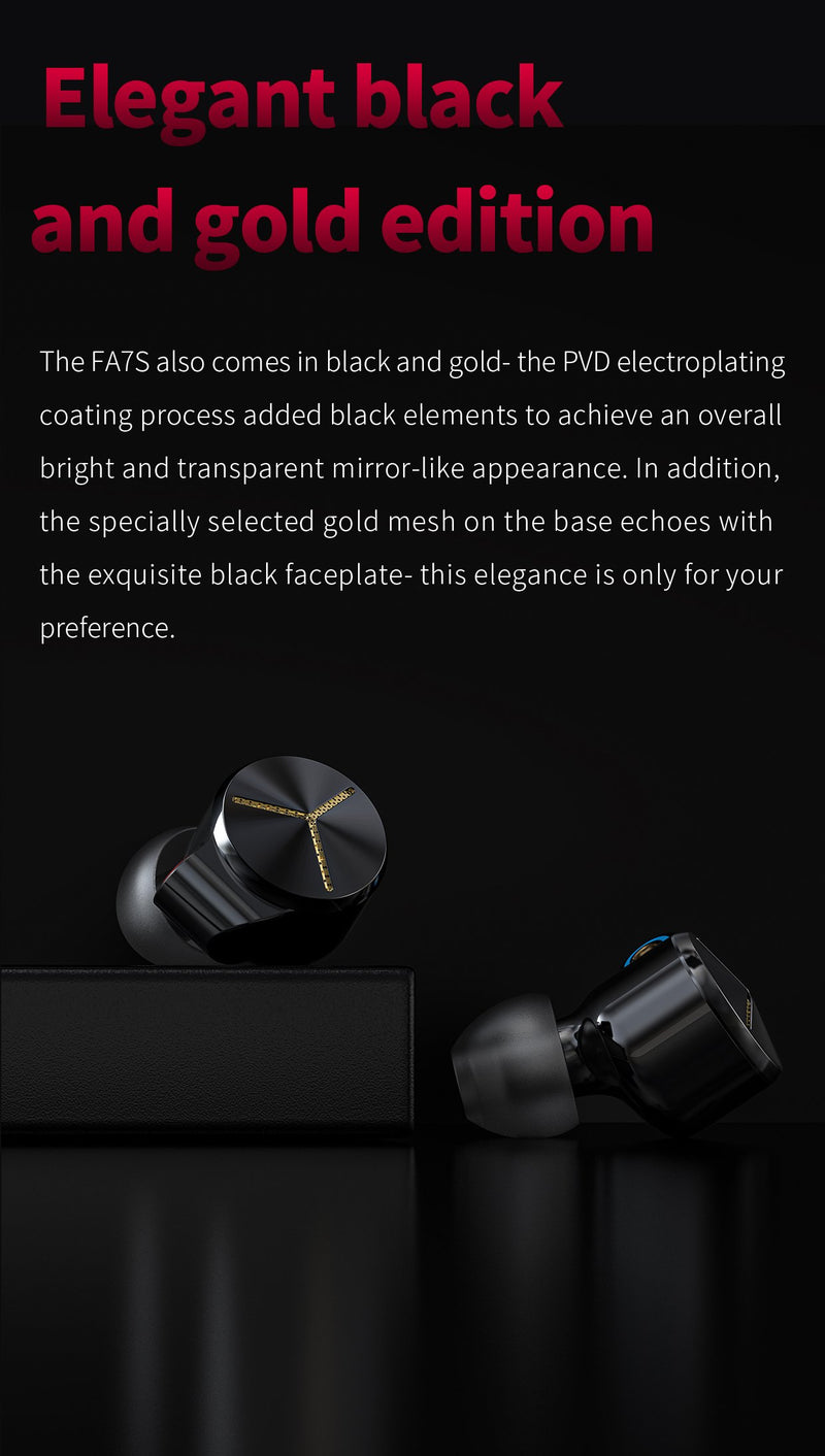 Apos Audio FiiO Earphone / In-Ear Monitor (IEM) FiiO FA7s Six Balanced Armature In-Ear Monitors (IEMs)