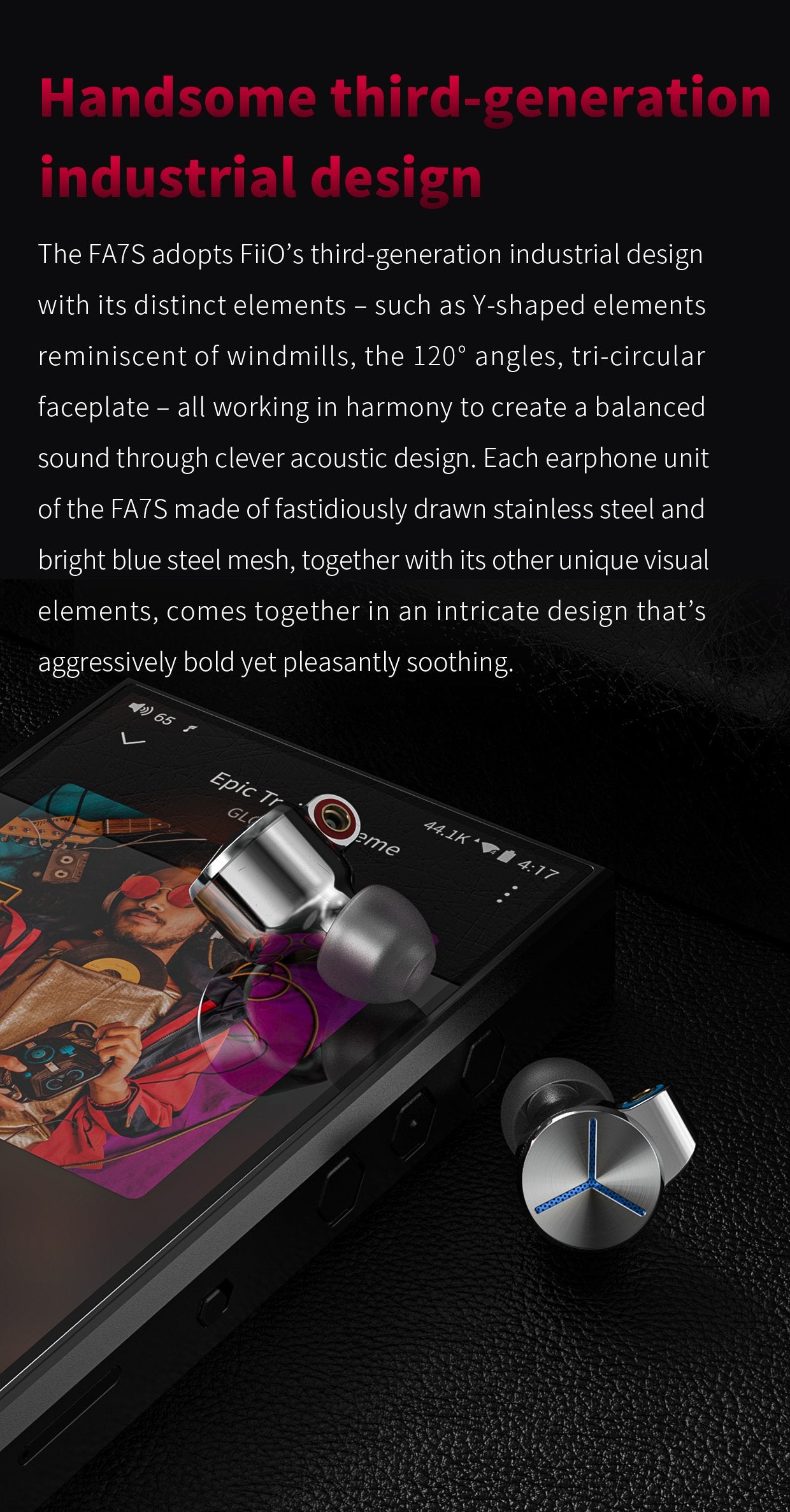 Apos Audio FiiO Earphone / In-Ear Monitor (IEM) FiiO FA7s Six Balanced Armature In-Ear Monitors (IEMs)