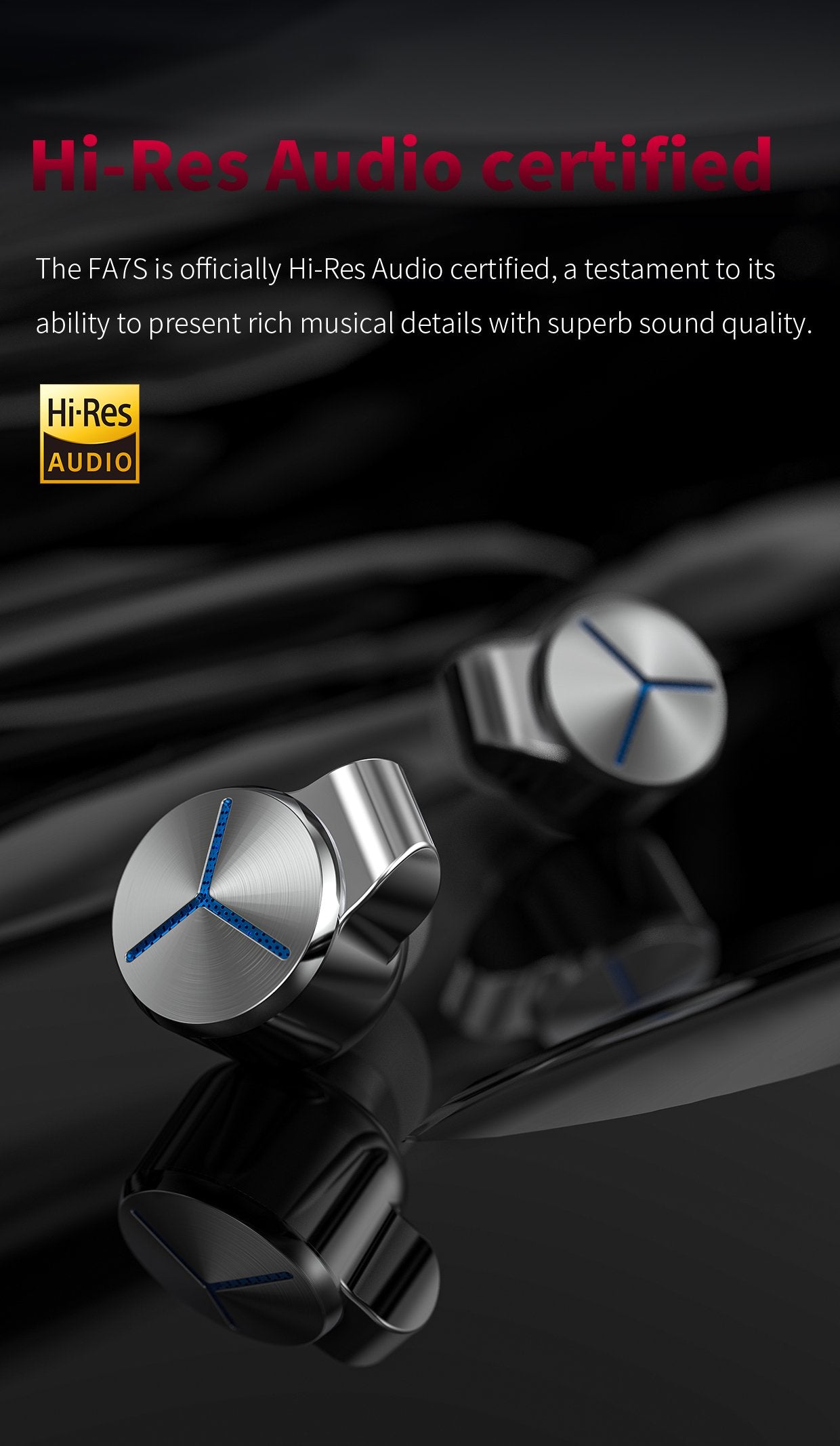 Apos Audio FiiO Earphone / In-Ear Monitor (IEM) FiiO FA7s Six Balanced Armature In-Ear Monitors (IEMs)