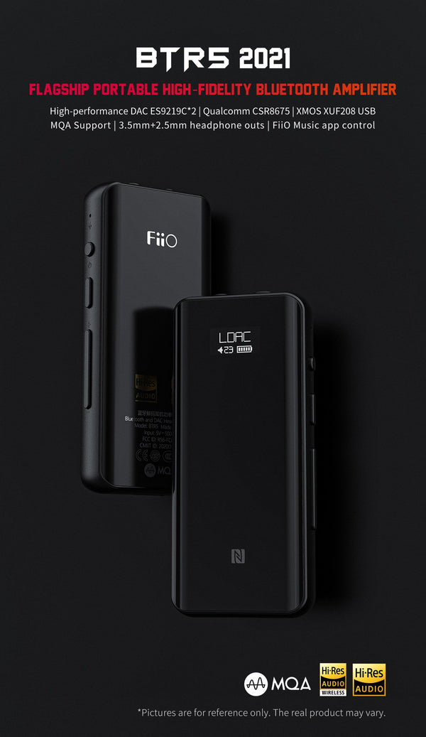 Apos Audio FiiO Headphone DAC/Amp FiiO BTR5 2021 Portable Hi-Fi Bluetooth DAC/Amp